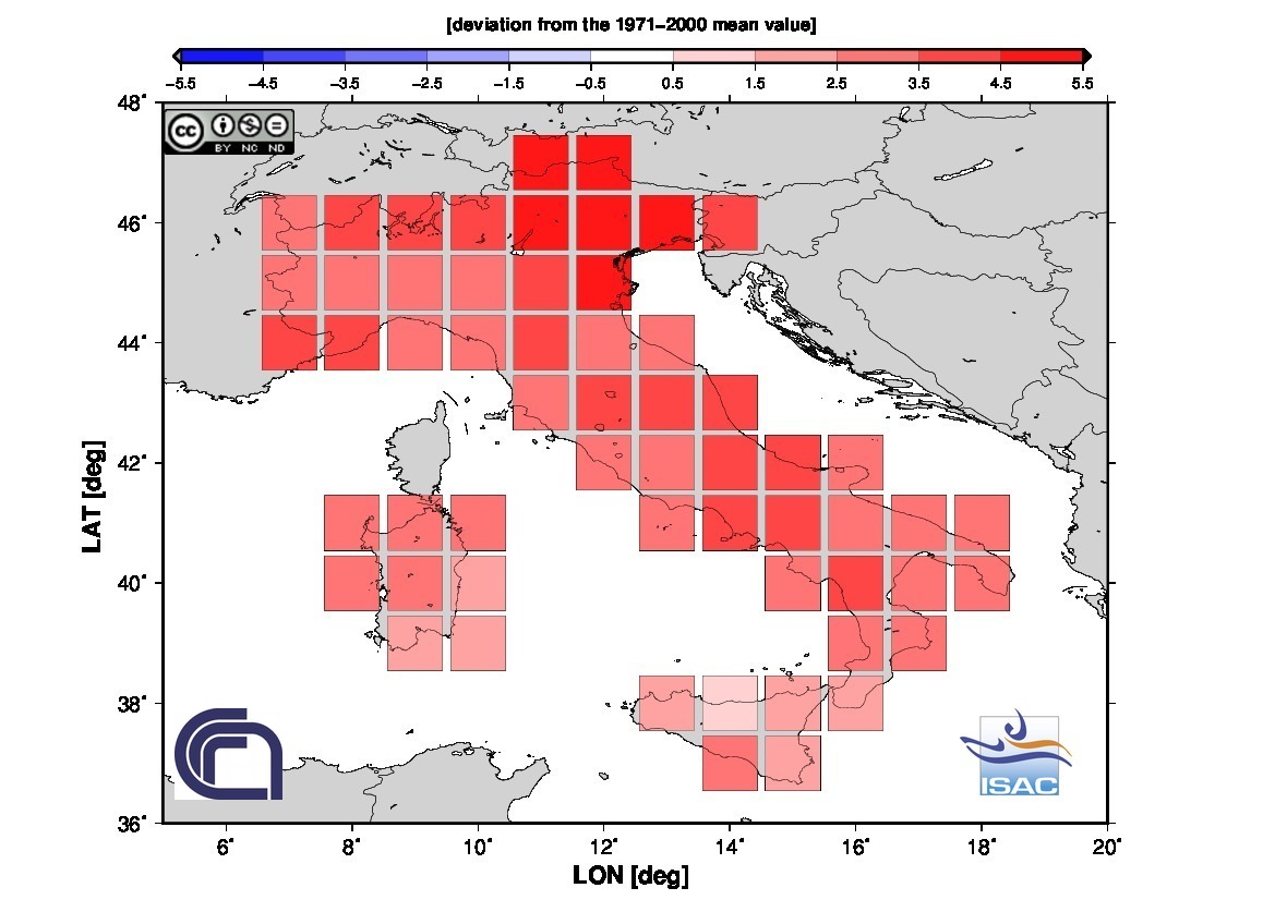 giugno 2019 caldo anomalo